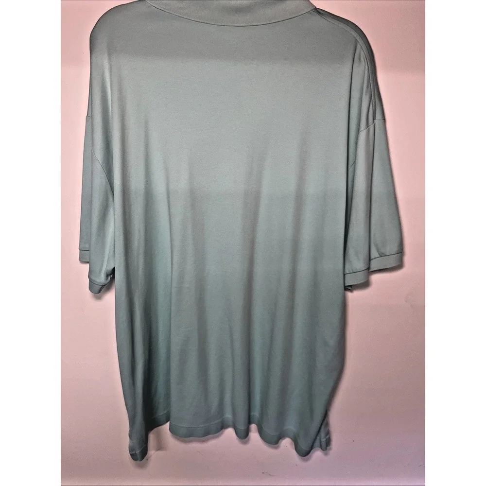 Polo Ralph Lauren 2XB Big Tall Polo Shirt Aqua Blue Purple Pony Golf